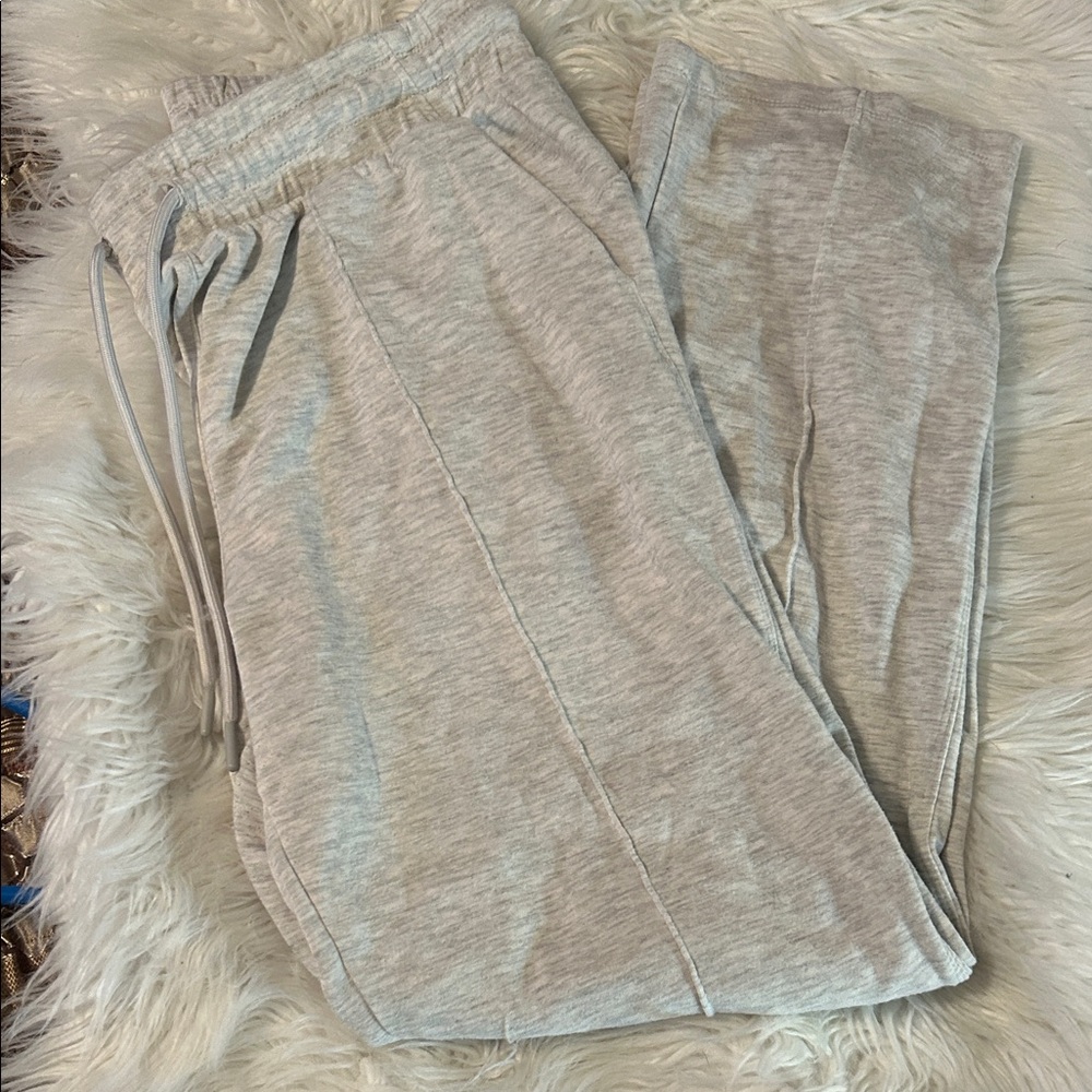 Danskin Light Gray Track Pants Size Medium